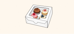 Krabičky na muffiny a cupcakes