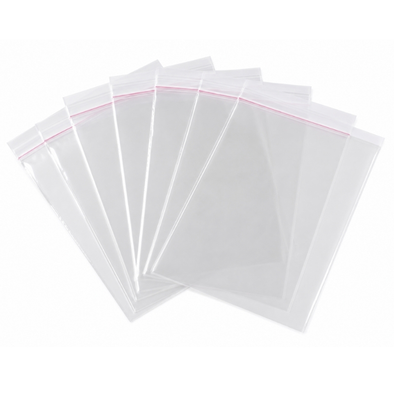 Celofánový PP sáček 12 × 18 + 2,5 cm s lepicí klopou – 50 ks