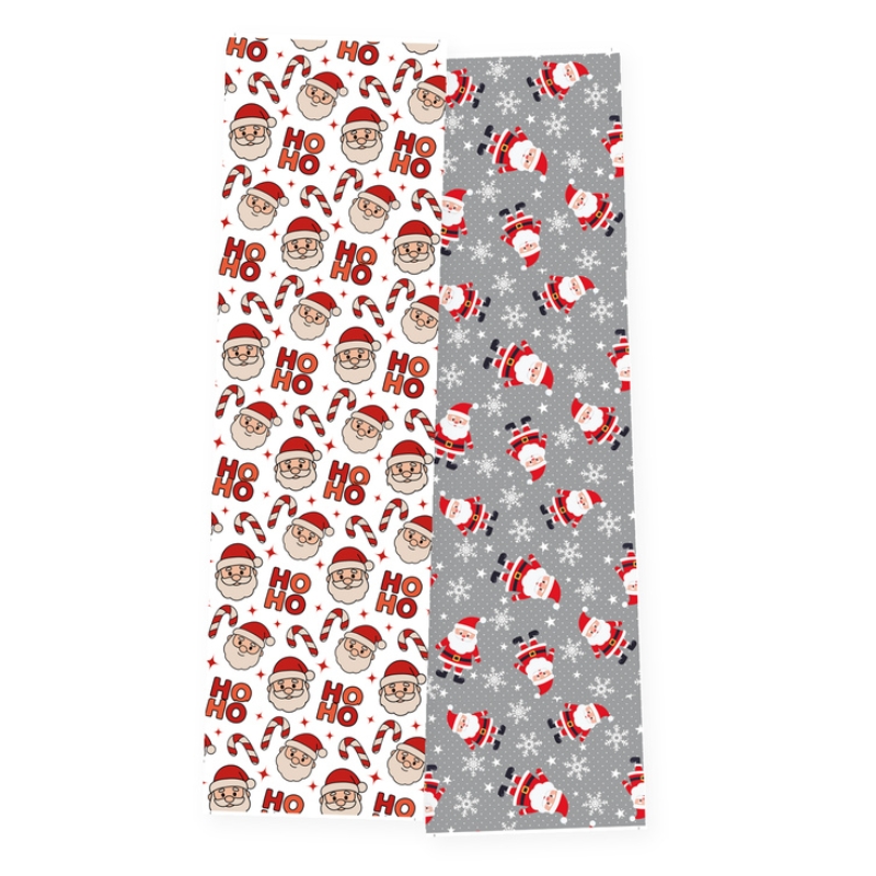 Podkladová kartička Mikulášské Ho Ho Ho na perníčky 24 × 6,5 cm – 10 ks