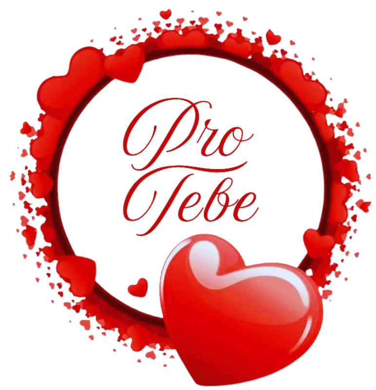 Samolepící etiketa " PRO TEBE II." 3,5 cm