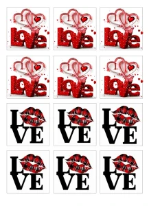 Fondánový list A4 motiv "Plaketa čtverec"    6x6 cm