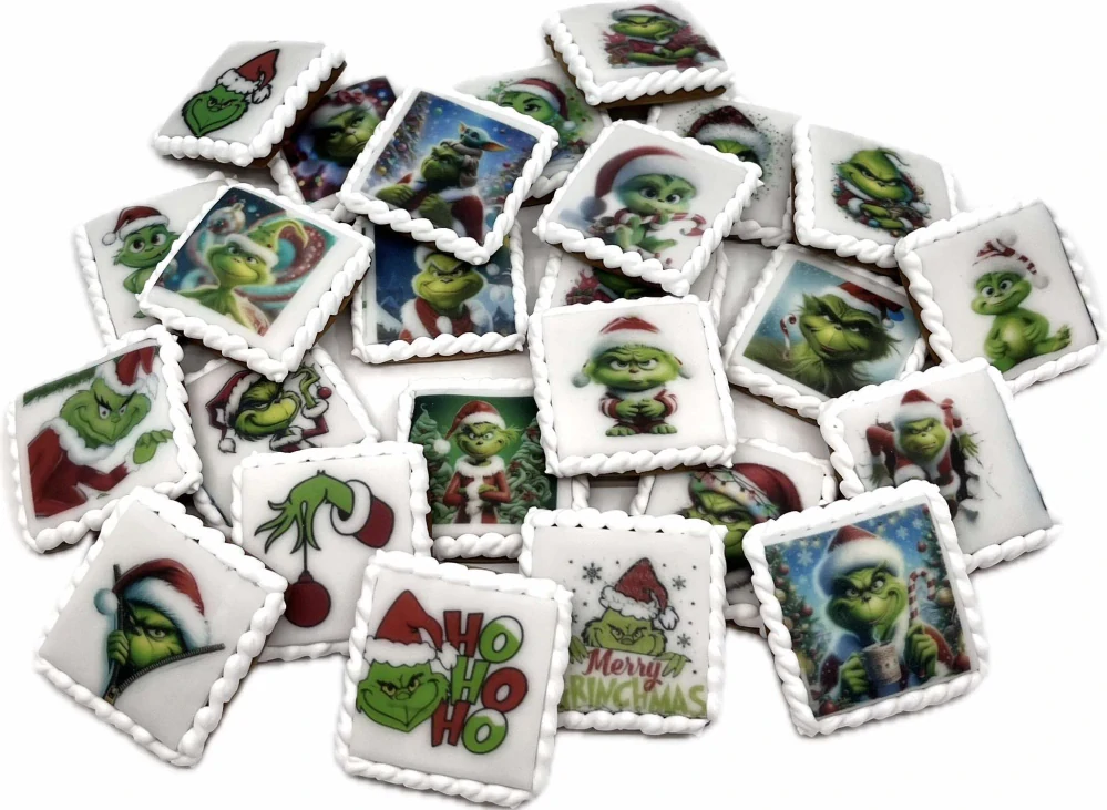 Adventní perníčkový kalendář "Grinch"