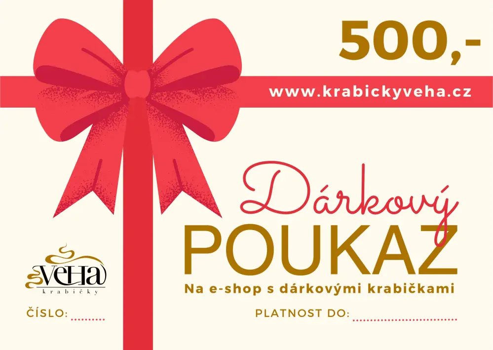 Dárkový poukaz 100 Kč, univerzální voucher na nákup