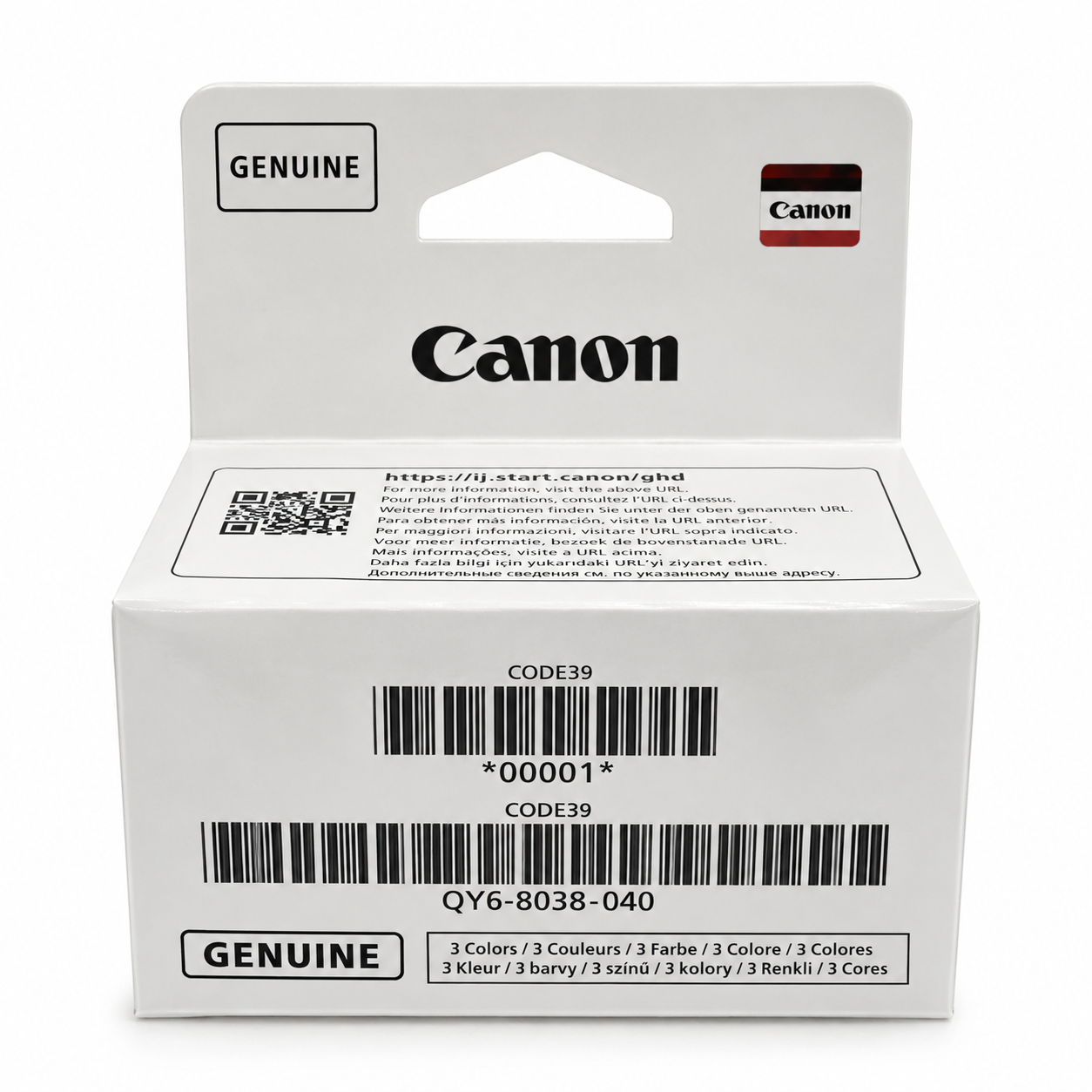 Originální barevná tisková hlava Canon QY6-8038-040 pro Canon 1020 Food Box