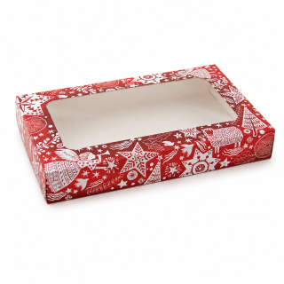 Vánoční krabička Andělské kouzlo Vánoc 25 x 15 x 3,7 cm – 0,5 kg