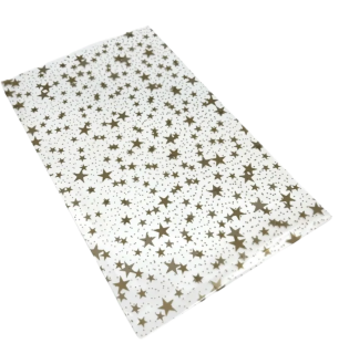 Dárkový celofánový sáček "Hvězdičky"  15x25 cm 1 ks