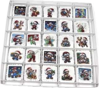 Adventní perníčkový kalendář "Mário"