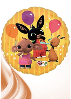 "Bing s oranžovým pozadím" 20 cm