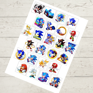 Sonic – kostičky 5 × 5 cm (25 ks)