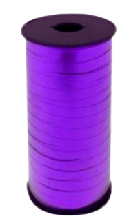 Stuha fialová metalická 92m