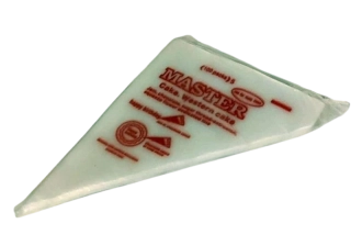 Jednorázový plastový sáček ve tvaru kornoutu velikost "S"    100 ks/bal