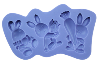 Silikonová forma "ZAJÍCI"