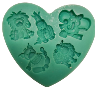 Silikonová forma "ZVÍŘÁTKA"