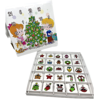 Adventní perníčkový kalendář "Okaté obrázky"